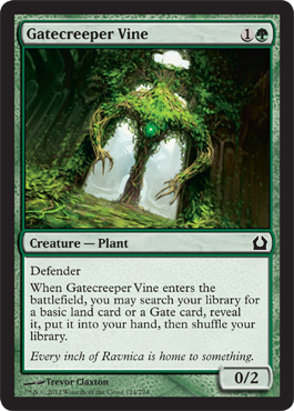 Gatecreeper Vine - Return to Ravnica MTG Spoiler