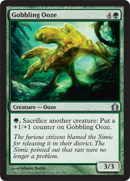 Gobbling Ooze - Return to Ravnica Spoiler