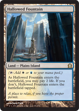 Hallowed Fountain - Return to Ravnica Spoiler