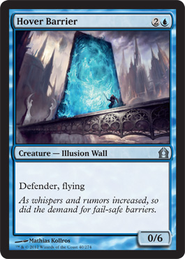 Hover Barrier - Return to Ravnica Spoiler