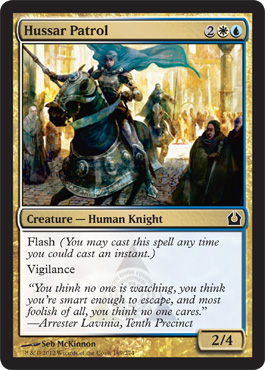 Hussar Patrol - Return to Ravnica Spoiler