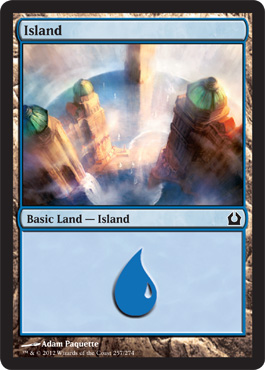 Island 3 - Return to Ravnica Spoiler