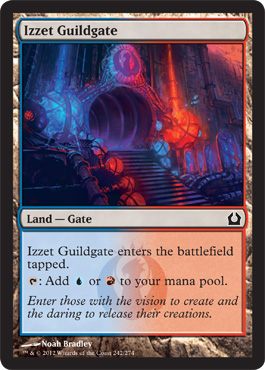 Izzet Guildgate - Return to Ravnica Spoiler