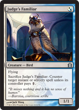 Judge’s Familiar - Return to Ravnica Spoiler