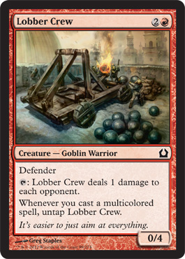 Lobber Crew - Return to Ravnica Spoiler