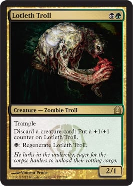 Loltleth-Troll - Return to Ravnica MTG Spoilers