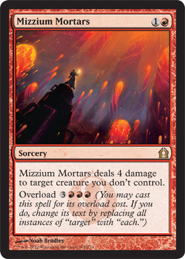 Mizzium Mortars - Return to Ravnica MTG Spoiler