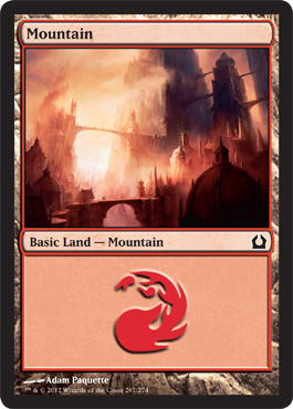 Mountain 3 - Return to Ravnica Spoiler