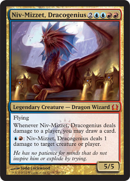 Niv-Mizzet, Dracogenius - Return to Ravnica MTG Spoiler