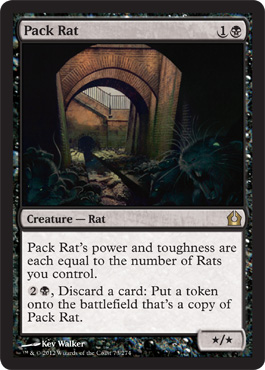 Pack Rat - Return to Ravnica MTG Spoiler