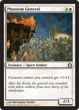 Phantom General - Return to Ravnica Spoiler