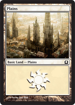 Plains 4 - Return to Ravnica Spoiler