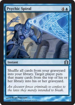 Psychic Spiral - Return to Ravnica Spoiler