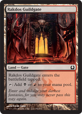 Rakdos Guildgate - Return to Ravnica Spoiler