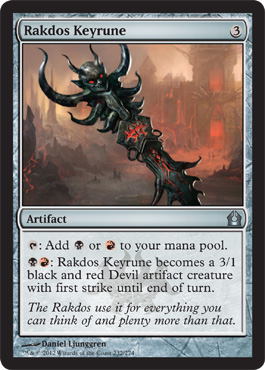 Rakdos Keyrune - Return to Ravnica Spoiler