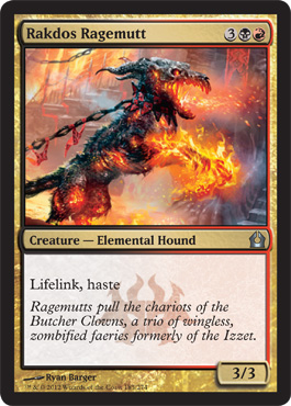 Rakdos Ragemutt - Return to Ravnica Spoiler