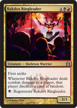 Rakdos Ringleader - Return to Ravnica Spoiler