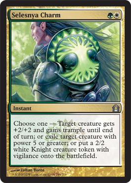 Selesnya Charm - Return to Ravnica Spoilers