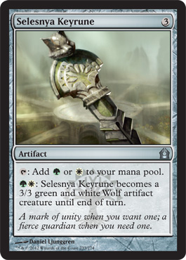 Selesnya Keyrune - Return to Ravnica Spoiler