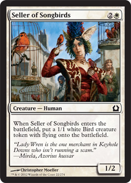 Seller of Songbirds - Return to Ravnica Spoiler