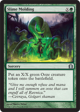 Slime Molding - Return to Ravnica Spoiler