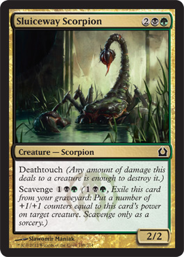 Sluiceway Scorpion - Return to Ravnica Spoilers