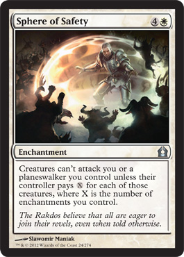 Sphere of Safety - Return to Ravnica Spoiler