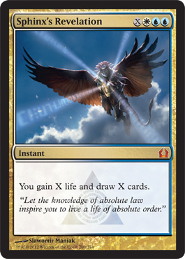 Sphinx's Revelation - Return to Ravnica Spoiler