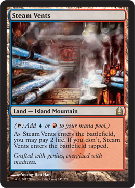 Steam Vents - Return to Ravnica Spoiler