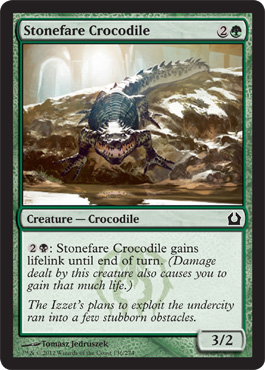 Stonefare Crocodile - Return to Ravnica Spoiler