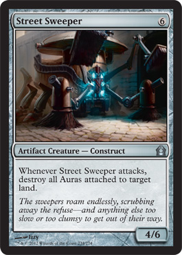 Street Sweeper - Return to Ravnica Spoiler