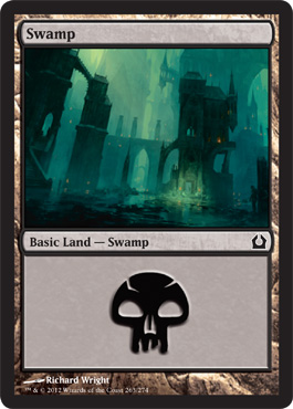 Swamp 2 - Return to Ravnica Spoiler