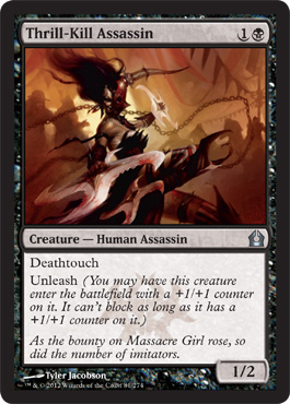 Thrill-Kill Assassin - Return to Ravnica Spoiler