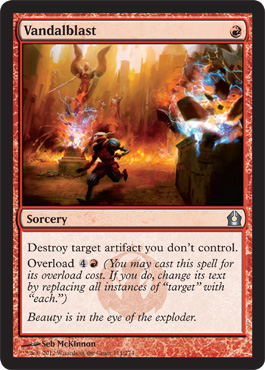 Vandalblast - Return to Ravnica Spoiler