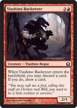 Viashino Racketeer - Return to Ravnica Spoiler