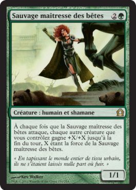 Wild Beastmaster - Return to Ravnica Spoiler