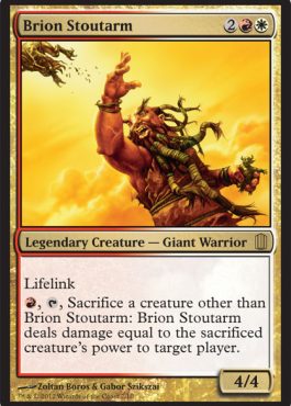 Brion Stoutarm - Commander’s Arsenal Spoiler