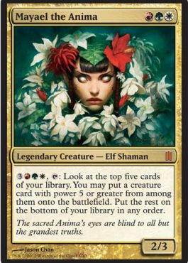 Mayael the Anima - Commander’s Arsenal Spoiler