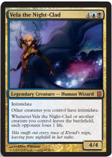 Vela the Night-Clad - Commander’s Arsenal Spoiler