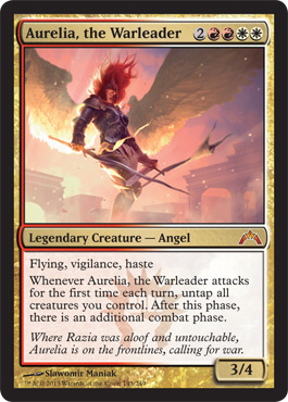 Aurelia, the Warleader - Gatecrash Spoilers