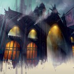 Orzhov Guildgate - Gatecrash Art