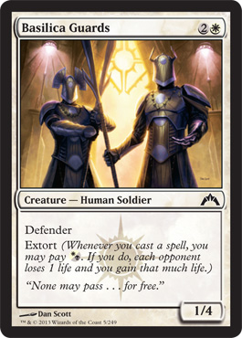 Basilica Guards - Gatecrash Spoiler