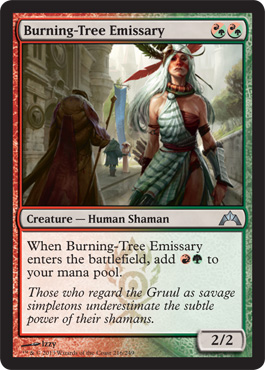 Burning-Tree Emissary - Gatecrash Spoiler