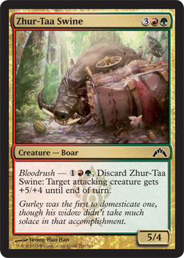 Zhur-Taa Swine - Gatecrash Spoiler