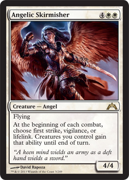 Angelic Skirmisher - Gatecrash Spoilers