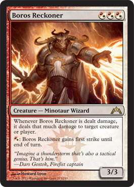 Boros Reckoner - Gatecrash Spoiler