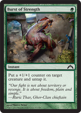 Burst of Strength - Gatecrash Spoiler