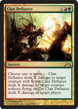 Clan Defiance - Gatecrash Spoiler