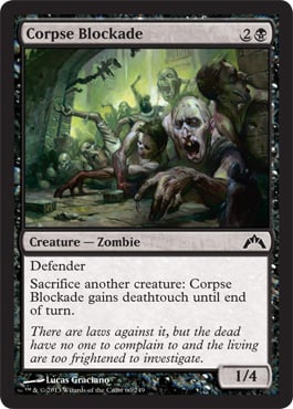 Corpse Blockade - Gatecrash Spoiler