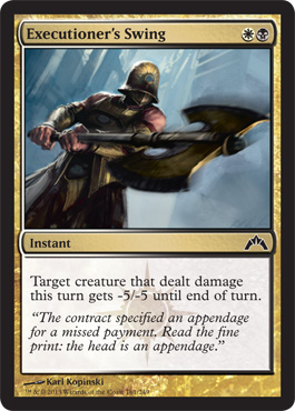 Executioner’s Swing - Gatecrash Spoiler